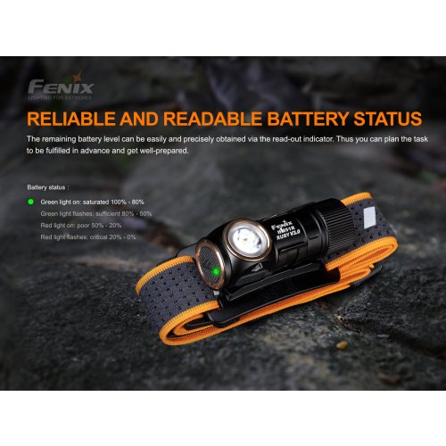 Nabíjecí čelovka Fenix HM51R Ruby V3.0