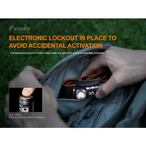 Fenix HM51R Ruby V3.0 - celočerná