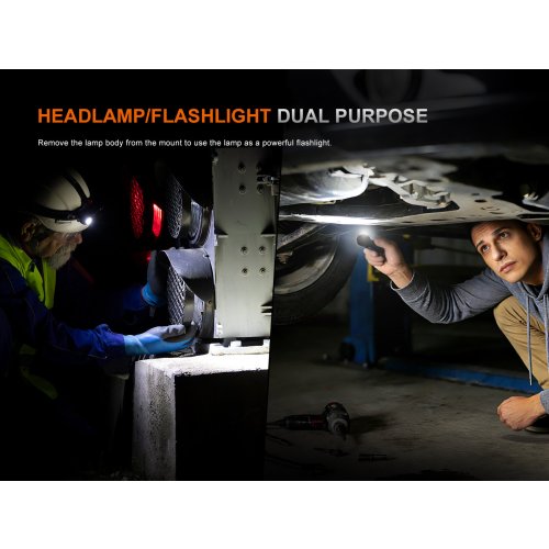 Nabíjecí čelovka Fenix HM61R Amber V3.0