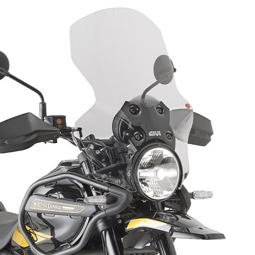 D9059ST plexi čiré Royal Enfield Himalayan 450 (24-25), vxš480x440 mm