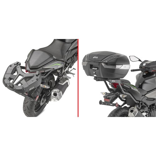 SR4136 nosič horního kufru GIVI pro Kawasaki Z 500 (24-25), bez plotny, pro MONOKEY i MONOLOCK