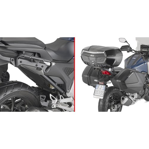 PX1192 trubkový nosič Honda NC 750 X (21-25) pro boční kufry - jen kufry V37