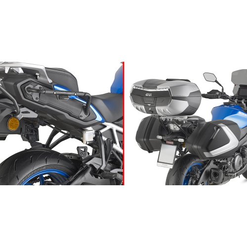 PX3128 trubkový nosič bočních kufrů pro Suzuki GSX S 1000 GX (24-25) - pouze kufry V37