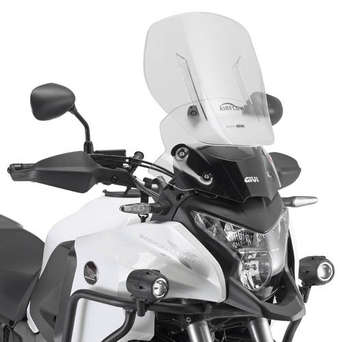 AF1110B plexi čiré Honda Crosstourer 1200/1200 DCT (12-15) ,nastavitelné v rozsahu vxš410-530x410 m