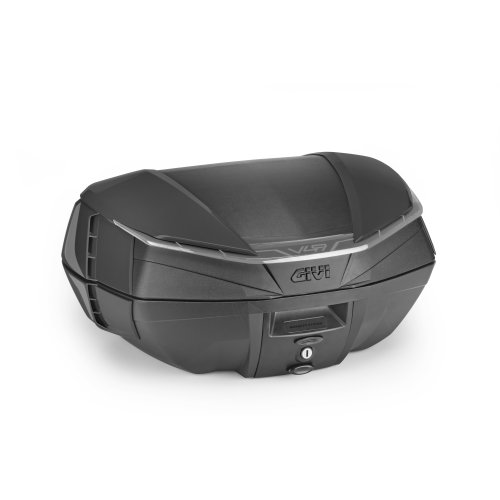 V49NB AIR kufr GIVI černý (Monokey) s čirou optikou a černým víkem, objem 49 ltr., černá "křidélka"