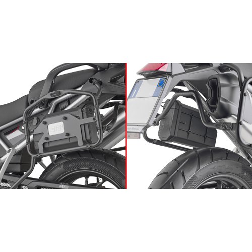 TL6418KIT specifický držák pro S 250 na originál boční nosiče pro Triumph Tiger 900 (20-25)