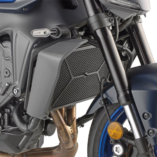 PR2169 kryt chladiče motoru Yamaha MT-09 900 (24-26), černý lakovaný