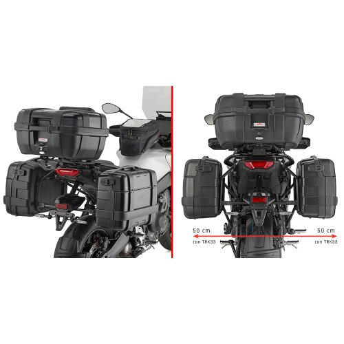 PLO2171MK trubkový nosič bočních kufrů PL ONE-FIT pro Yamaha Tracer 9/9 GT/9 GT+ (25)