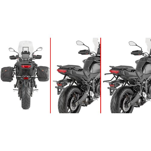 TR2171 trubkový rychlosundávací držák brašen pro Yamaha Tracer 9 (25-26), systém REMOVE-X