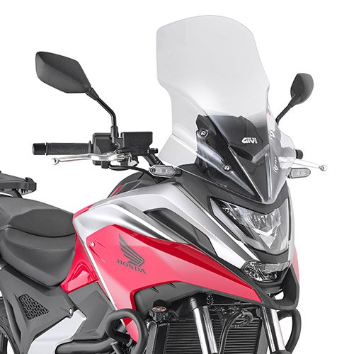 D1217ST čiré plexi Honda NC 750 X (25), vxš525x370 mm, o 125 mm vyšší