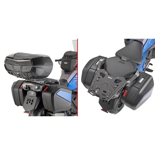 SRA5149 special rack BMW R 1300 RT (25-26) včetně černé hliníkové plotny