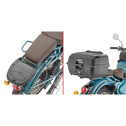 SR9064 special rack Royal Enfield Classic 650 (25), jen pro kufry MONOLOCK