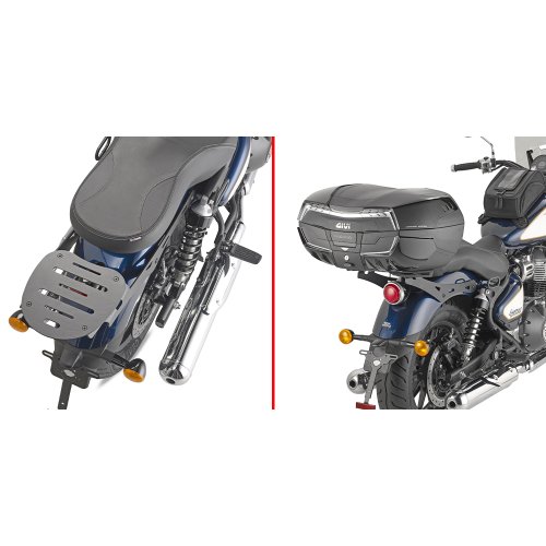 SR9060 special rack Royal Enfield Super Meteor 650 (23-25) pro MONOLOCK nebo MONOKEY, bez plotny