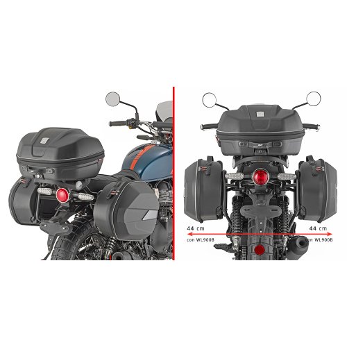 PLO9063MK trubkový nosič bočních kufrů PL ONE-FIT pro Royal Enfield Bear 650 (25)