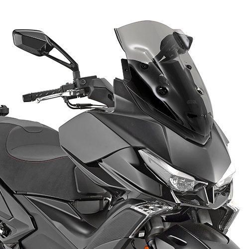 6128D plexi kouřové Kymco Xciting VS 400 (24-25), vxš___x___ mm, použij sadu D6128KIT
