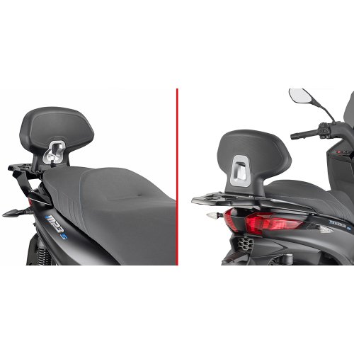 TB5619A opěrka spolujezdce pro Piaggio MP3 310 (25) montáž pouze bez kufru