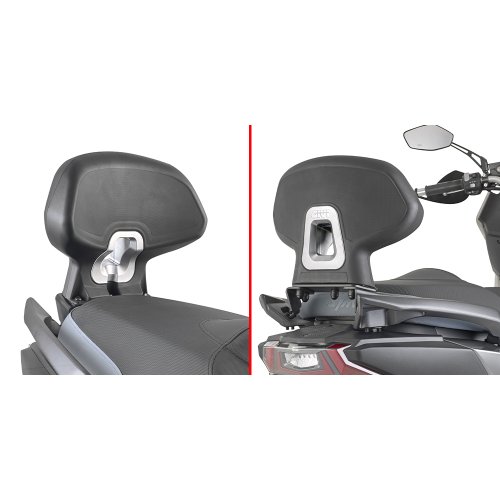 TB7070A specifická opěrka spolujezdce pro SYM ADX 300 (24-25), nelze montovat s kufrem