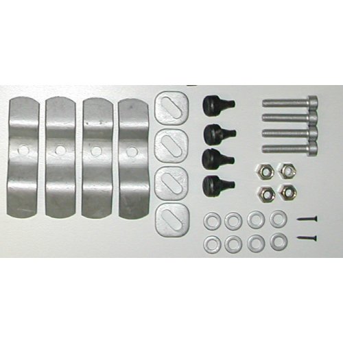 Z410 univerzální montážní sada k plotně do kufru GIVI Monolock (plotna Z 402)