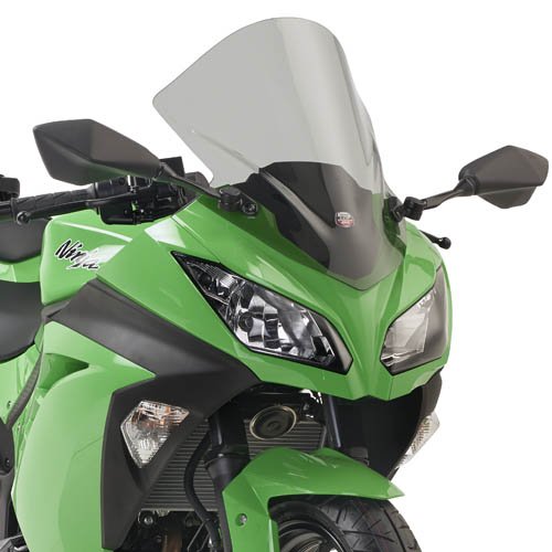 D4108S plexi kouřové Kawasaki Ninja 300 R (13-18) s logem LCR, vxš420x340 mm
