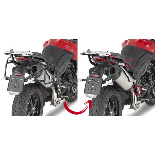 PLR6404 trubkový nosič Triumph Tiger Sport 1050 (13-20) - DEMONTOVATELNÝ