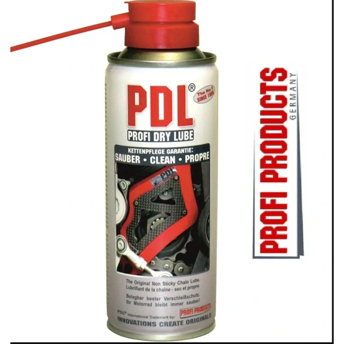suché mazání řetězu | čistý řetěz bez špíny PDL® Dry Lube 200 ml