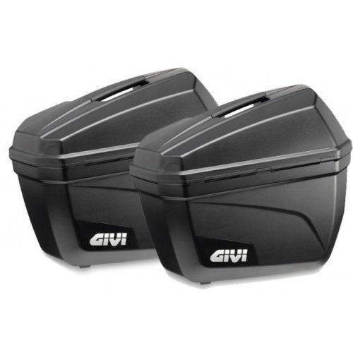 E22N boční kufry GIVI černé - 1 pár kufrů levý +pravý (Monokey)