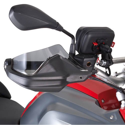 EH5108 zvýšení originálních ochran rukojetí z plexiskla pro BMW R 1200 GS (13-18), F800GS A (13-18)