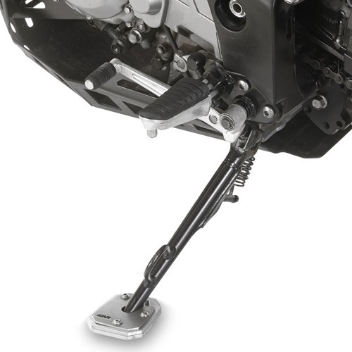 ES3101 rozšíření bočního stojánku Suzuki DL 650 V-Strom L2-L6 (11-24) , stříbné hliníkové