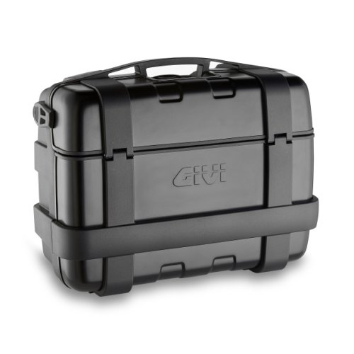 TRK33B kufr GIVI Trekker černý s černým hliníkovým víkem (Monokey), objem 33 ltr.