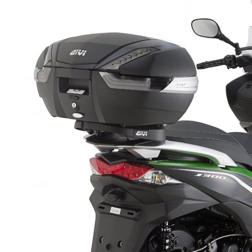 SR4111 nosič Kawasaki J 125/J 300 (14-21) včetně plotny M5 pro kufry MONOKEY