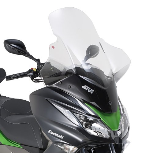 4111DT plexi čiré Kawasaki J 125/J 300 (14-21), vxš795x650 mm, použij sadu D 4111KIT