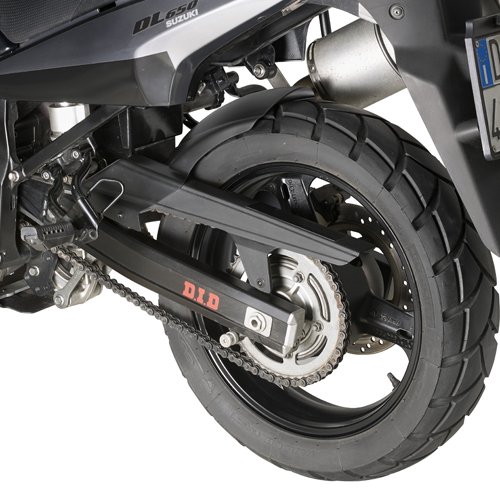 MG532 černý plastový chránič řetězu Suzuki DL 650 V-Strom (04-11)/(17-24)