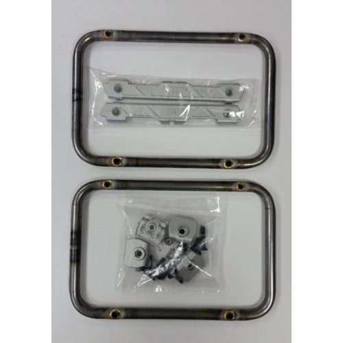 PL01CAM upínací rám samostatný pro hliníkové boční kufry TREKKER OUTBACK, 1 pár, nelakovaný