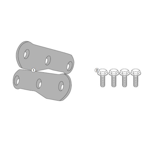 4114KIT sada pro montáž PL a PLX 4114 bez SR 4114 (Kawasaki Versys 650)