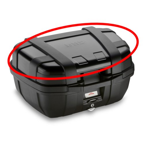 Z2211NR, samostatný hliníkový kryt černý lakovaný pro kufr GIVI TRK 52B