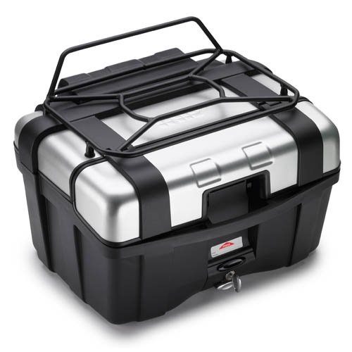 E152 černý nosič na víko kufru GIVI Trekker TRK 33 nebo TRK 46 (zahrádka), neumožňuje otevření víka