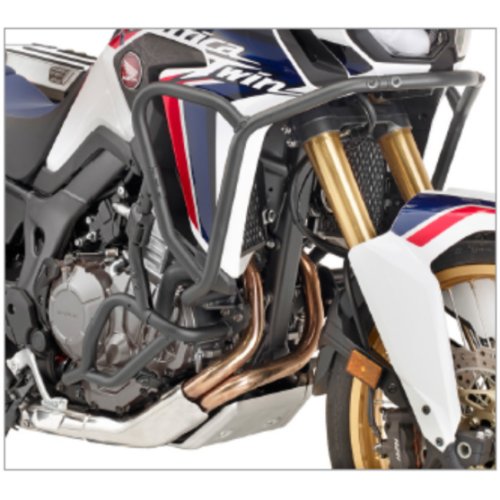 TNH1144 padací rámy horní Honda CRF 1000L Africa Twin (16-19), černé lakované