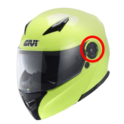 Z2396R kompletní boční úchyt se šrouby (L+P) plexi pro přilbu GIVI X.16 Voyager