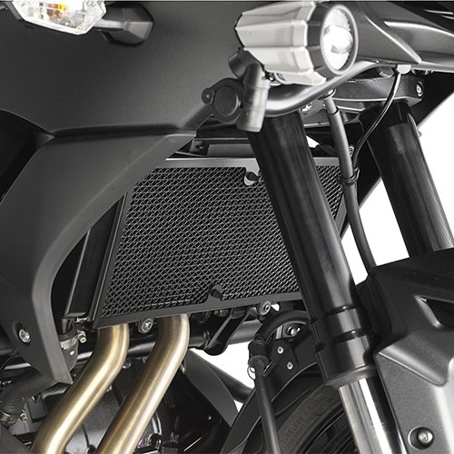 PR4114 kryt chladiče motoru Kawasaki Versys 650 (15-21), černý lakovaný