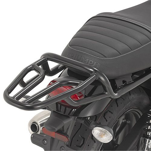 SR6407 nosič Triumph Street Twin 900 (16-22)/Speed Twin 900 (23) bez plotny, černý lakovaný