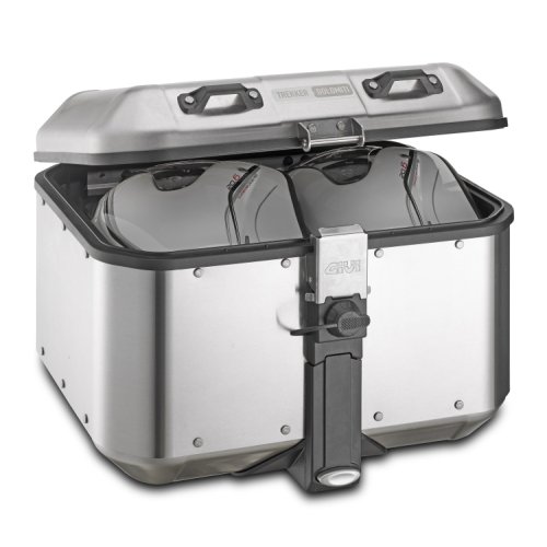DLM46A kufr GIVI Dolomiti horní celohliníkový stříbrný (Monokey horní), objem 46 ltr.