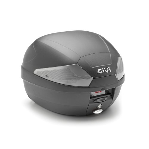 B29NT2 kufr GIVI černý s čirými/kouřovými odrazkami (Monolock s vlastní plotnou), objem 29 ltr.
