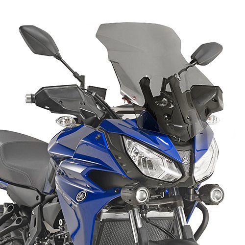 D2130S plexi kouřové Yamaha MT-07 Tracer 700 (16-19), vxš510x410 mm, o 120 mm vyšší