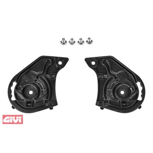 Z2506R pár bočních úchytů plexi přilby 50.5 Tridion včetně šroubků (pozice 4)