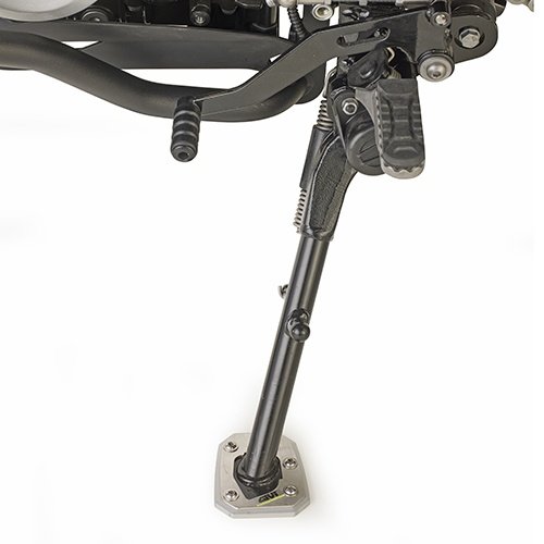 ES5126 rozšíření bočního stojánku BMW G 310 GS (17-24), stříbné hliníkové