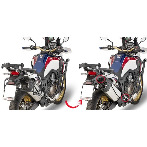 PLR1161 trubkový nosič Honda CRF 1000L Africa Twin/Africa Twin Adventure Sports (18-19) EASY FIT