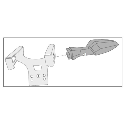 IN1121KIT sada pro posunutí zadních blinkrů pro Honda CB 500 X (13-18)