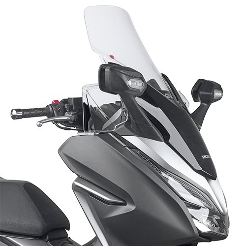 DF1166 boční plexi čiré na ochranu rukou Honda Forza 125-300 (19-20)/350 (21-24), včetně mont. sady