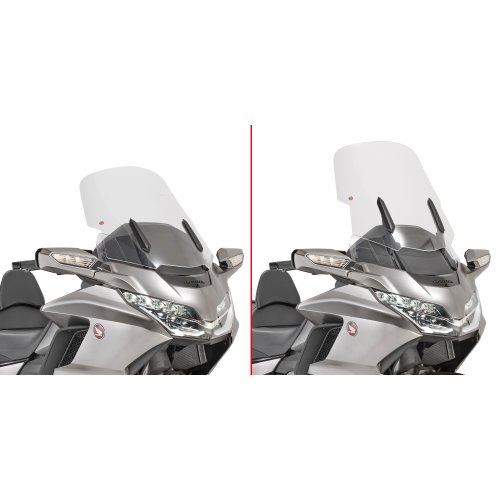 D1172ST čiré plexi Honda GL 1800 Gold Wing (18-24), vxš690x550 mm, o 200 mm vyšší než orig.