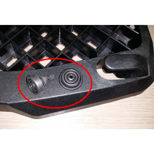 Z2710A gumový doraz do plotny zvýšený, 4 ks (E251 nebo M7)